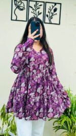 Product Name: Women’s Floral Printed Rayon Top