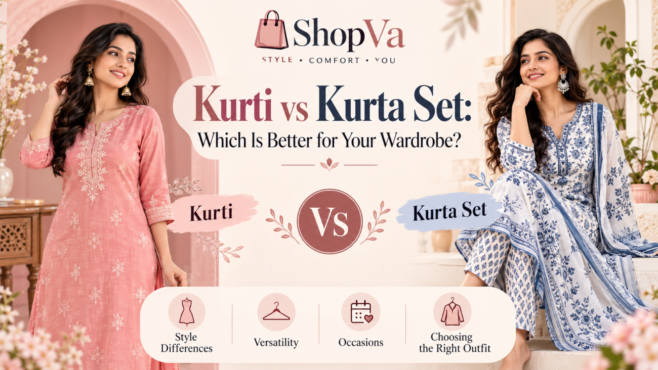 Kurti vs Kurta Set: Which Is Better for Your Wardrobe?