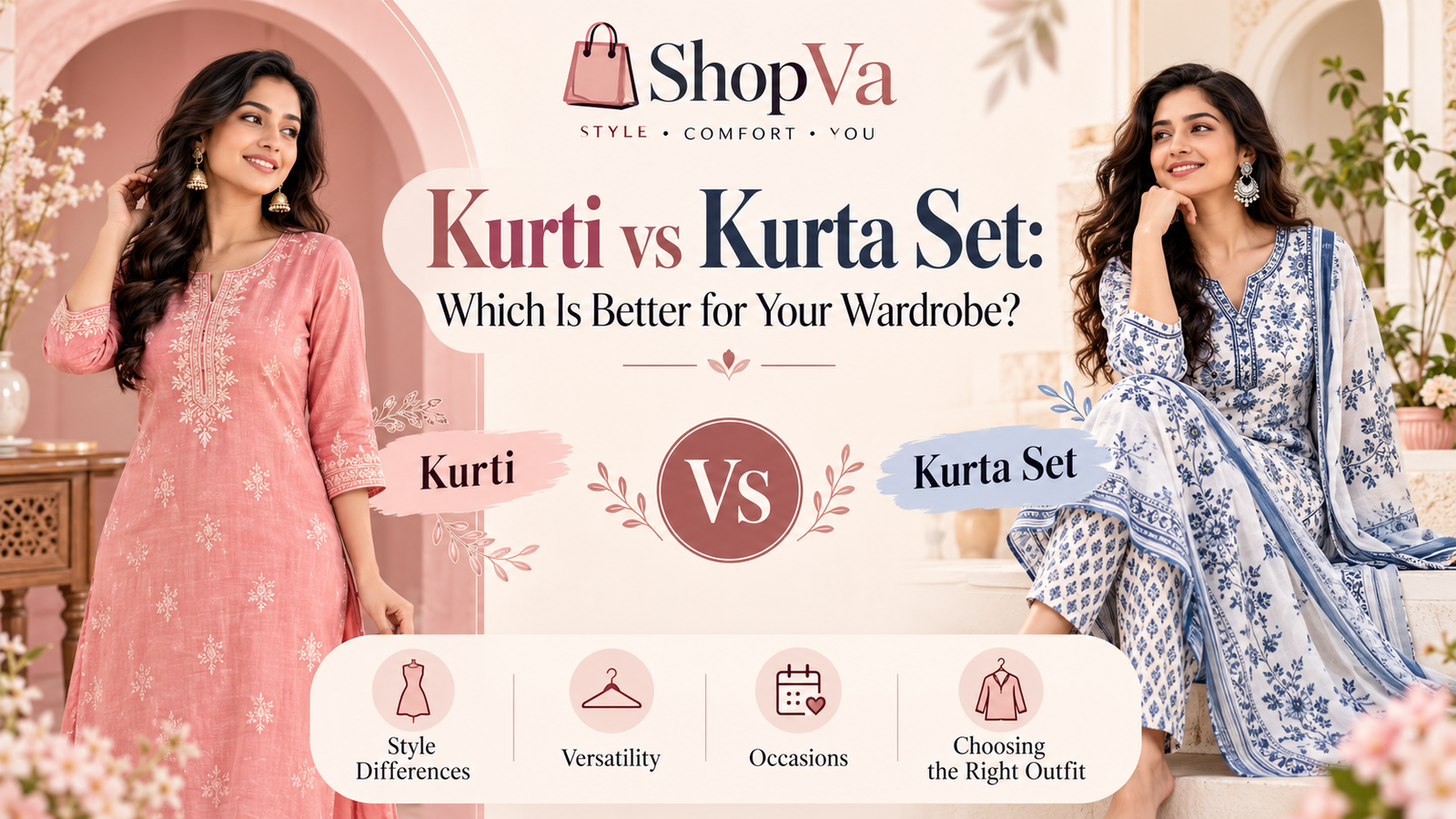Kurti vs Kurta Set: Which Is Better for Your Wardrobe?