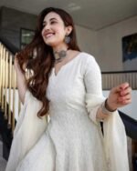 White Chickenkari Full Set On SHOPVA - Image 4