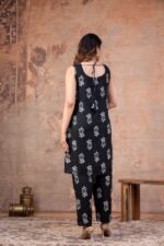 black and white 3 piece suit set for women - Image 2